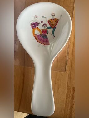 Melamine spoon rest